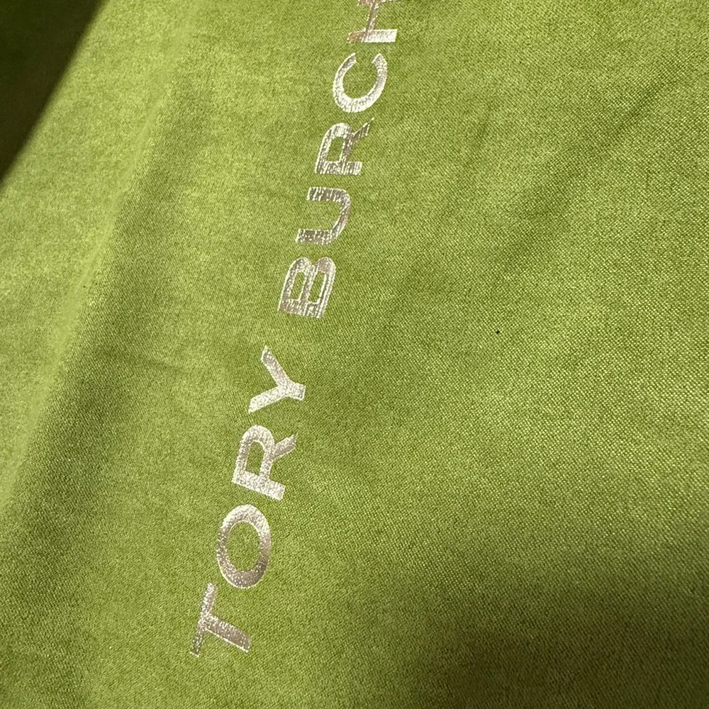 Tory Burch Large Dust Bag (for large bag )green velour